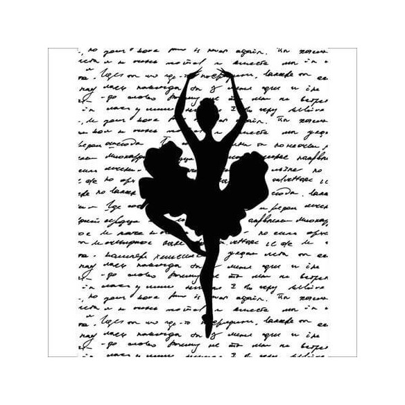 Poster Decorativo Bailarina 1366