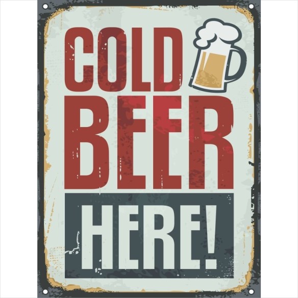 POSTER DECORATIVO BAR CERVEJA 839