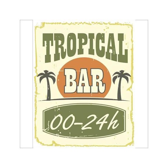 POSTER DECORATIVO BAR PRAIA  08180