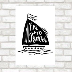 Poster Decorativo Barco...