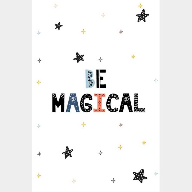 Poster Decorativo Be Magical N08101