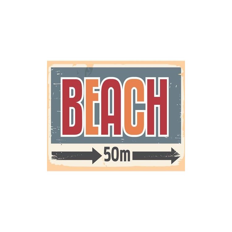 Poster Decorativo Beach 50m 042