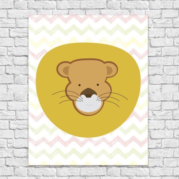 Poster Decorativo Bebê Menina 2027