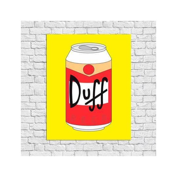 Poster Decorativo Beer Duff 015