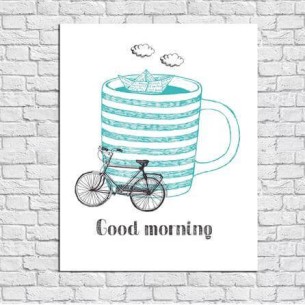 Poster Decorativo Bicicleta...