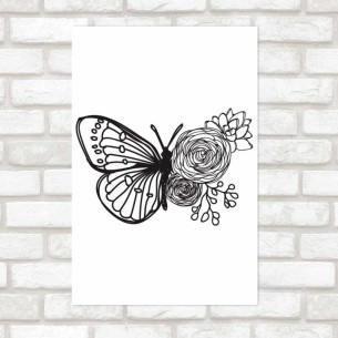 Poster Decorativo Borboleta...