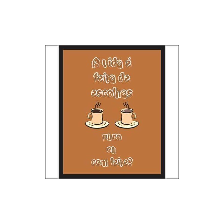 Poster Decorativo Café 910