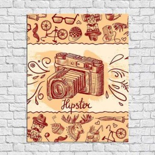 Poster Decorativo Camera...