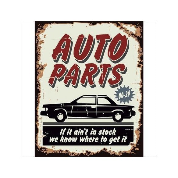 POSTER DECORATIVO CARRO ANTIGO 16080