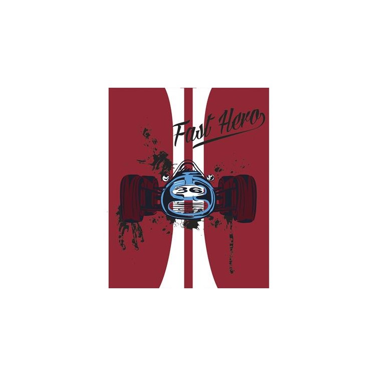 Poster Decorativo Carro de Corrida 264421796