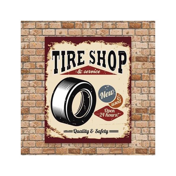 POSTER DECORATIVO CARRO MECÂNICO 10454