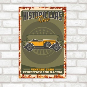 Poster Decorativo Carro...