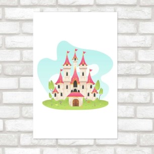 Poster Decorativo Castelo...