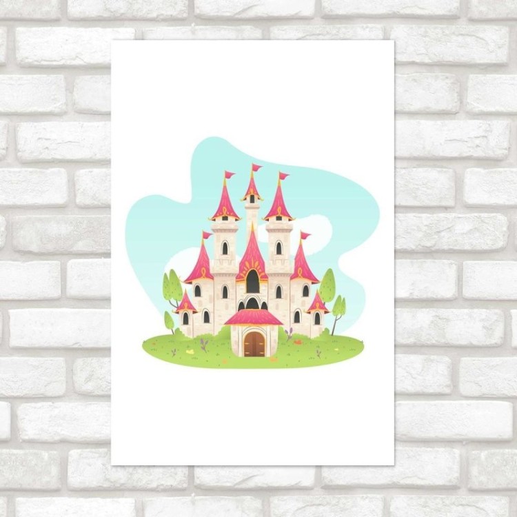 Poster Decorativo Castelo Encantado N07300