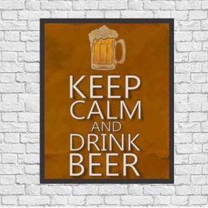Poster Decorativo Cerveja 8511