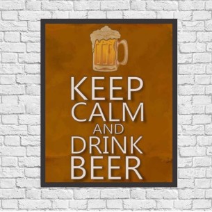 Poster Decorativo Cerveja...