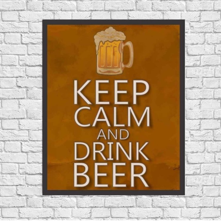 Poster Decorativo Cerveja 8511 40x50cm