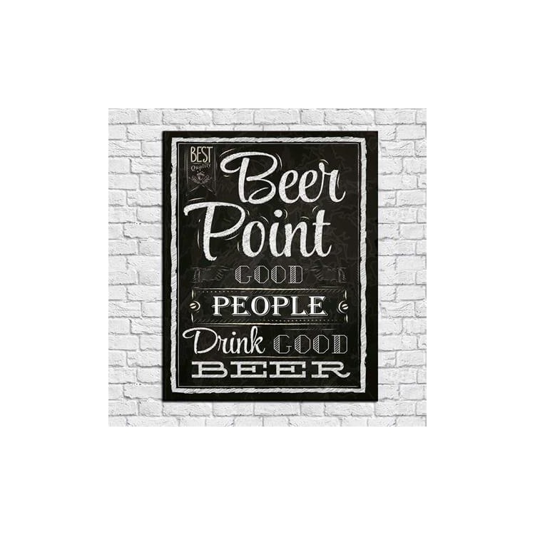 Poster Decorativo Cerveja Beer Point 070732