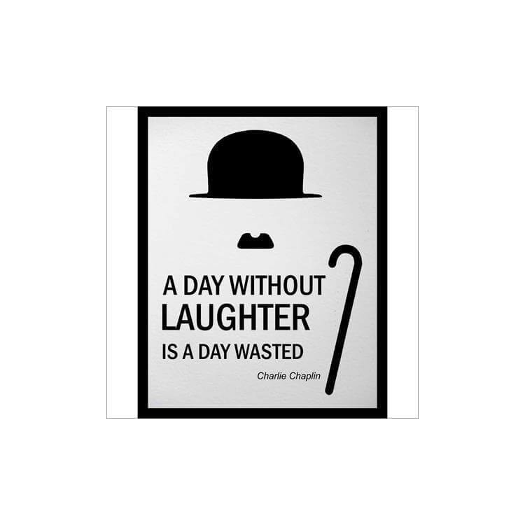 Poster Decorativo Charlie Chaplin 2014