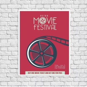 Poster Decorativo Cinema...