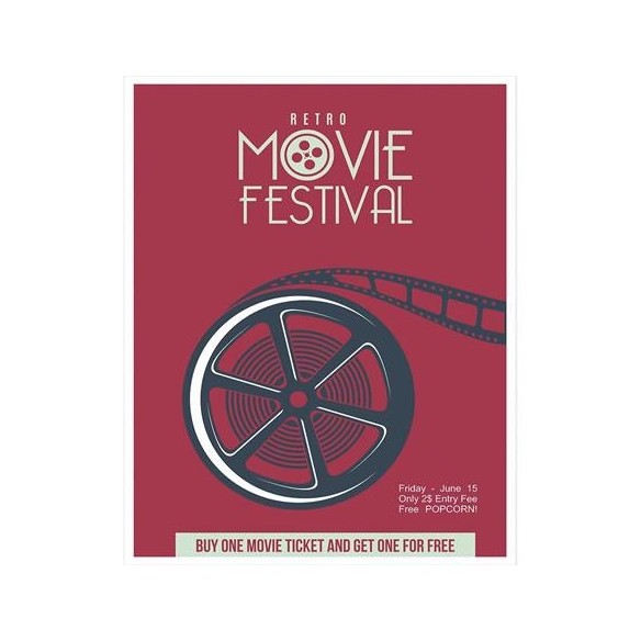 Poster Decorativo Cinema Filme Câmera 8028341