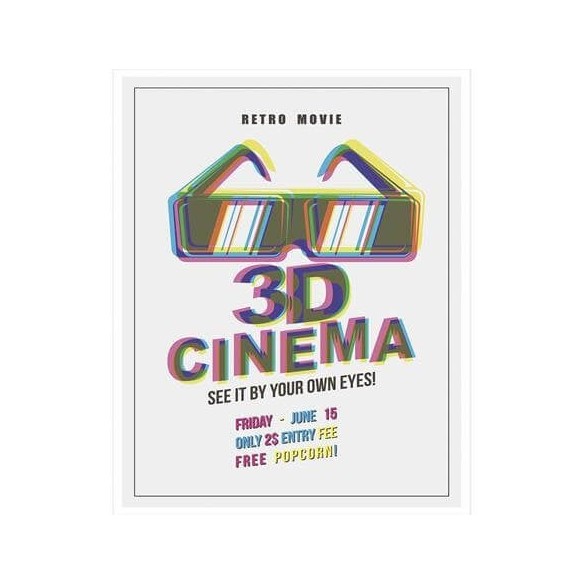 Poster Decorativo Cinema Filme Câmera 8028343