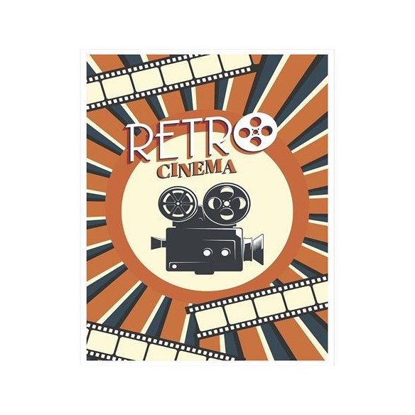Poster Decorativo Cinema Filme Câmera 8028344