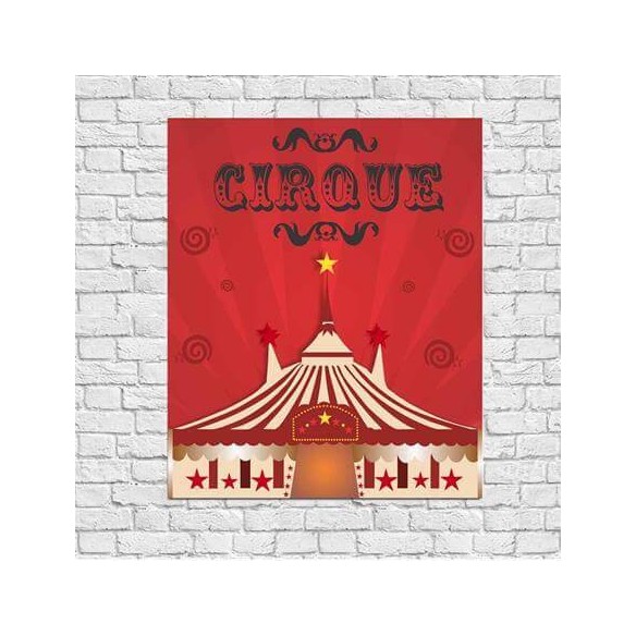 Poster Decorativo Circo 919191