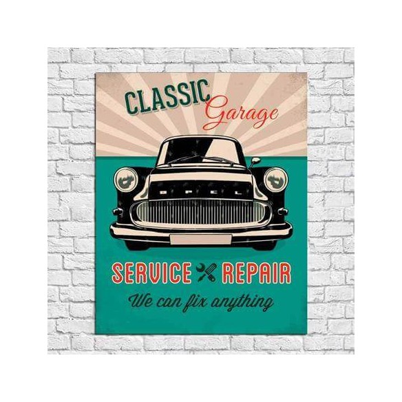 Poster Decorativo Classic Garage 100100
