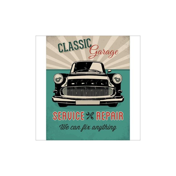 Poster Decorativo Classic Garage 100100