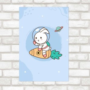 Poster Decorativo Coelho...