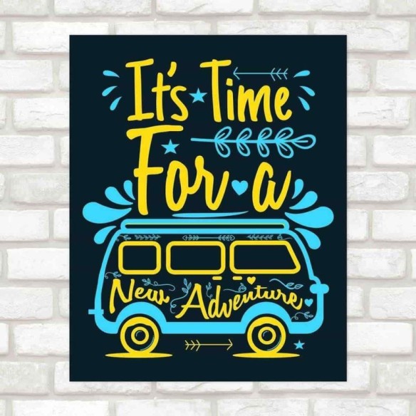 Poster Decorativo combi PA006