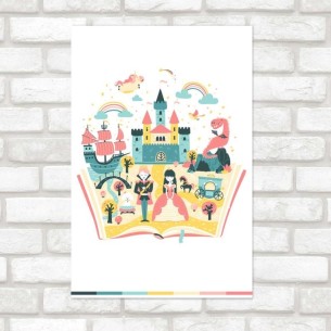 Poster Decorativo Conto de...