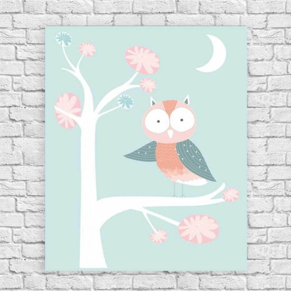 Poster Decorativo Coruja 2019044