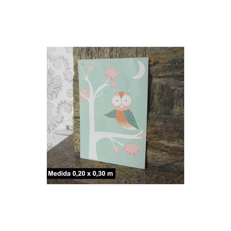 Poster Decorativo Coruja 2019044