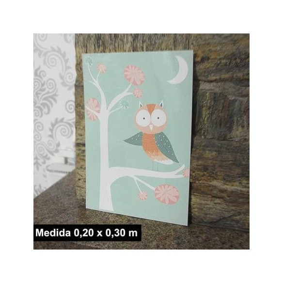 Poster Decorativo Coruja 2019044