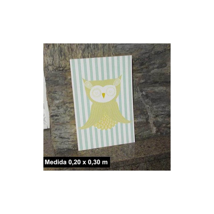 Poster Decorativo Corujinha Baby 20197888