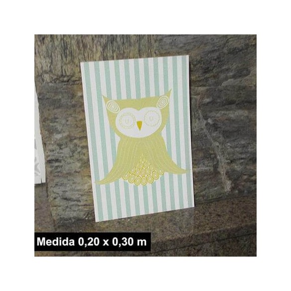 Poster Decorativo Corujinha Baby 20197888