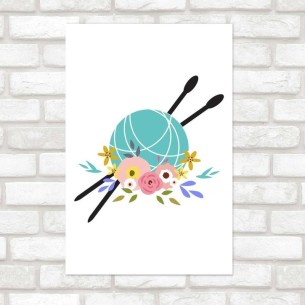 Poster Decorativo Costura...