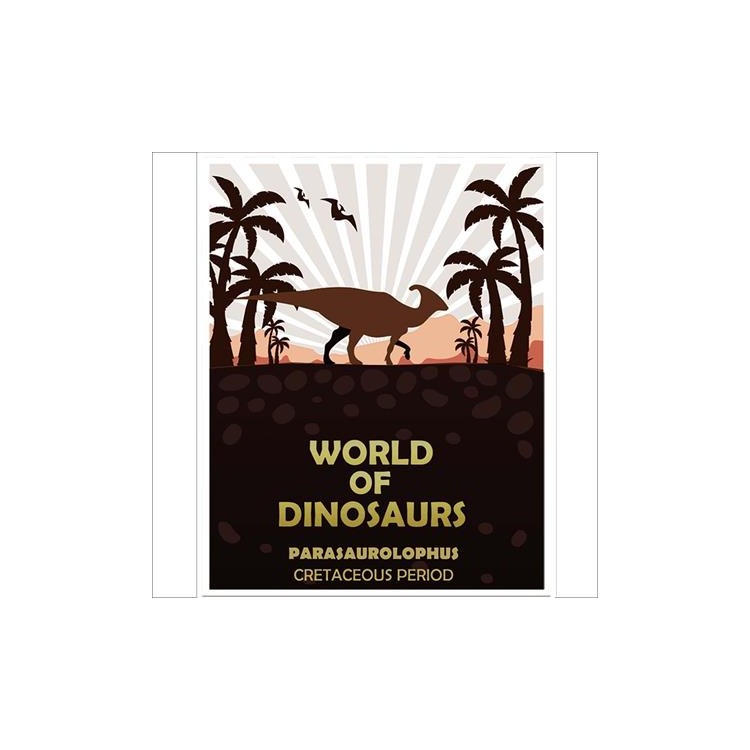 Poster Decorativo Dinossauro Geek 123035