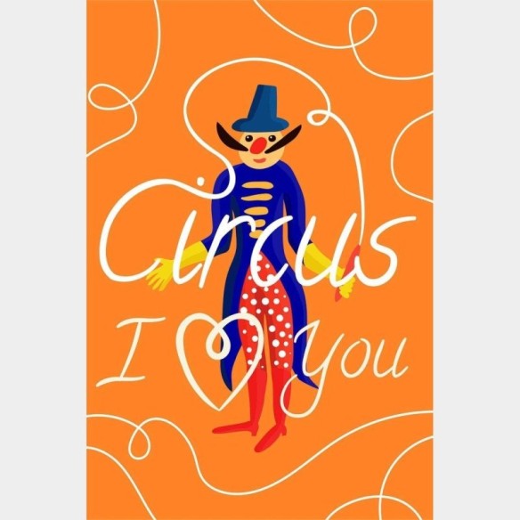 Poster Decorativo Divertido Circo N014223