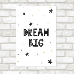 Poster Decorativo Dream Big...