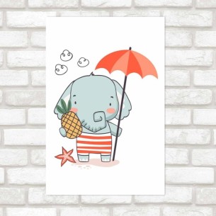 Poster Decorativo Elefante...