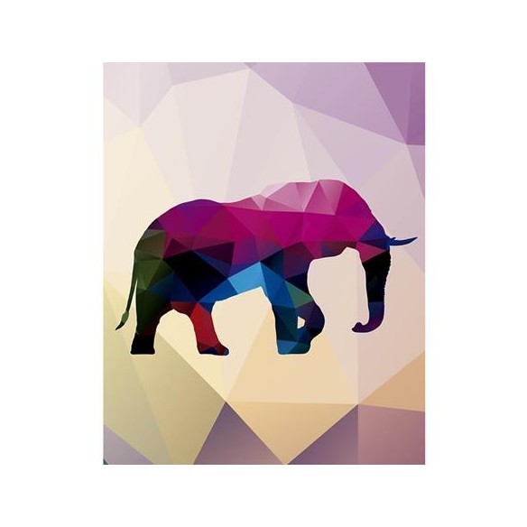 Poster Decorativo Elefante Safári 21081