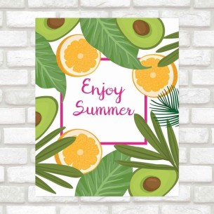 Poster Decorativo Enjoy...