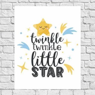 Poster Decorativo Estrela...