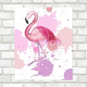 Poster Decorativo Flamingo...