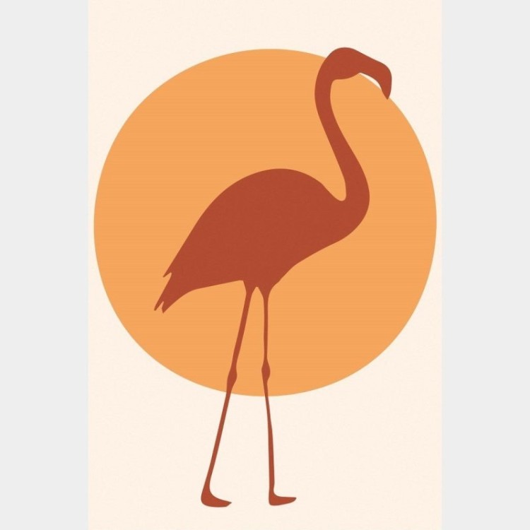 Poster Decorativo Flamingo N015253