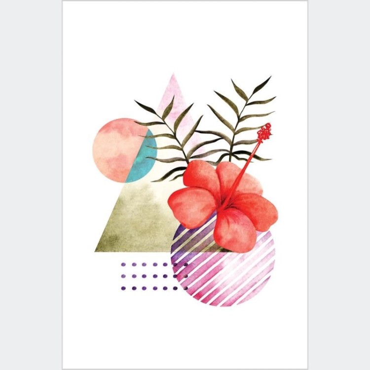 Poster Decorativo Floral N010214