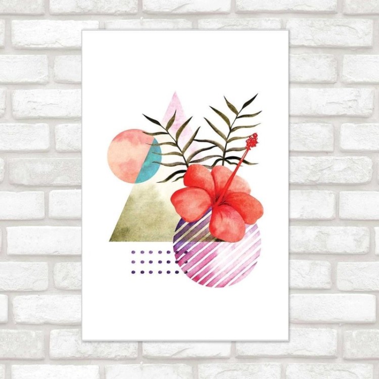 Poster Decorativo Floral N010214
